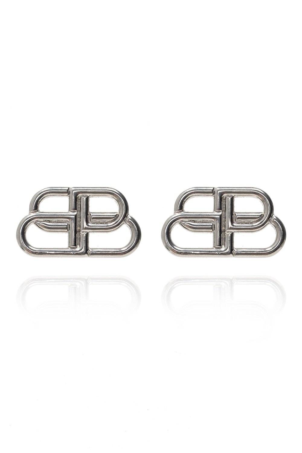 Balenciaga BB motif earrings